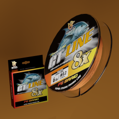 SHUFA FISHING HOOK LINE X8 UPGRADE PE LINE İp Misina – 150MT Multi color