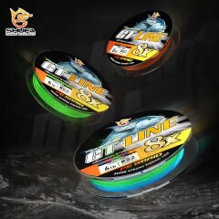 SHUFA FISHING HOOK LINE X8 UPGRADE PE LINE İp Misina – 150MT Multi color