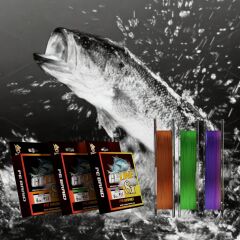 SHUFA FISHING HOOK LINE X8 UPGRADE PE LINE İp Misina – 300MT Multi color